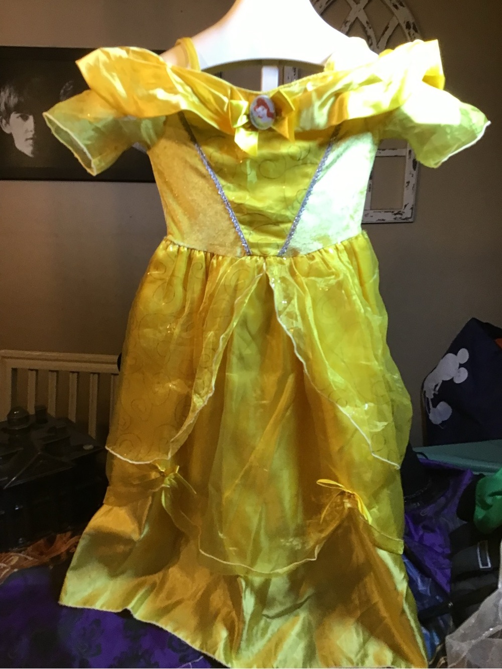 Disney princess belle beauty and the beast dress size 5t